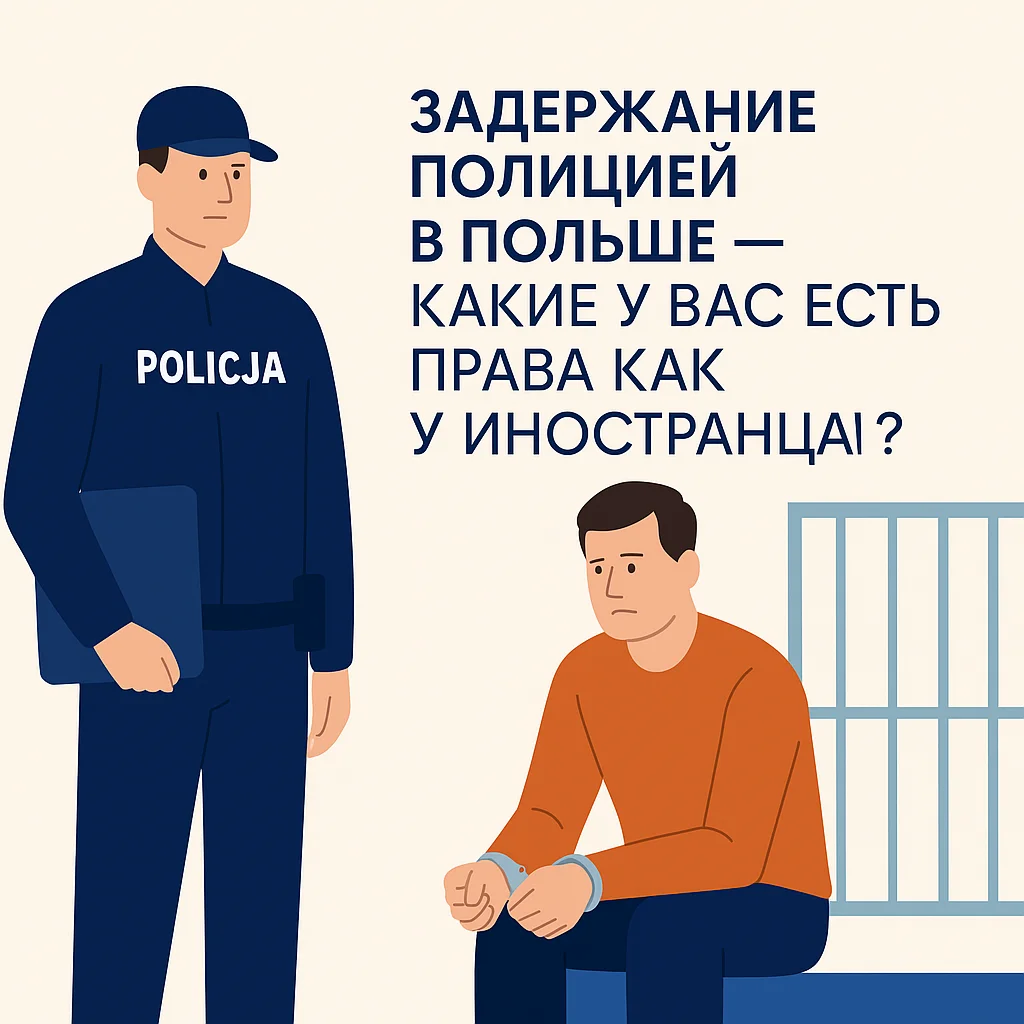 Задержание полицией в Польше